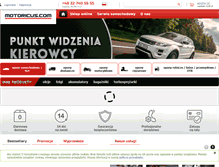 Tablet Screenshot of motoricus.com